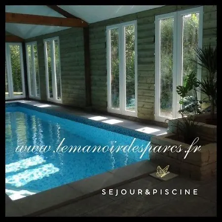 Дом отдыха Le Manoir Des Parcs, Piscine Chauffee *