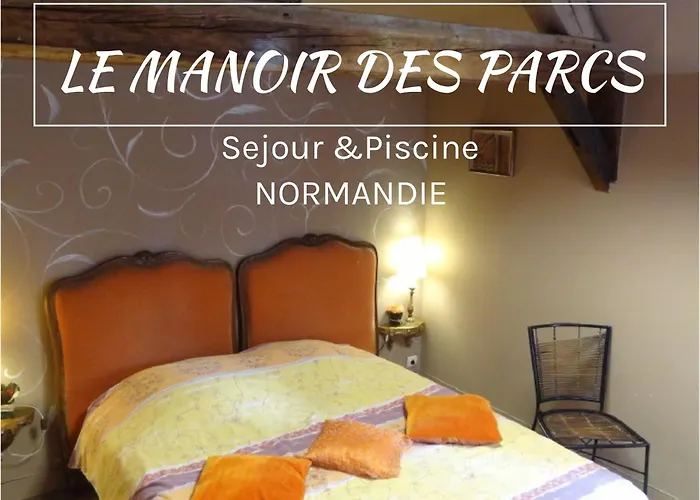Le Manoir Des Parcs, Piscine Chauffee * Ouilly-le-Vicomte